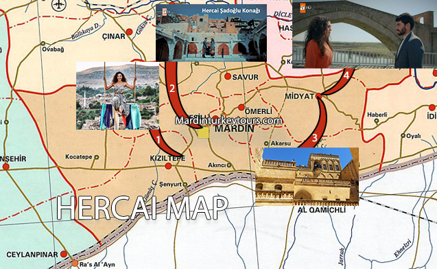 Hercai Series Map